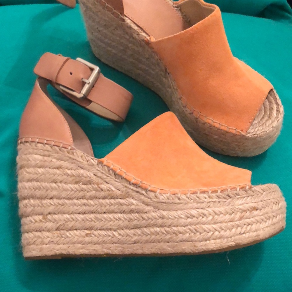 Marc Fisher Espadrille Platform Wedge